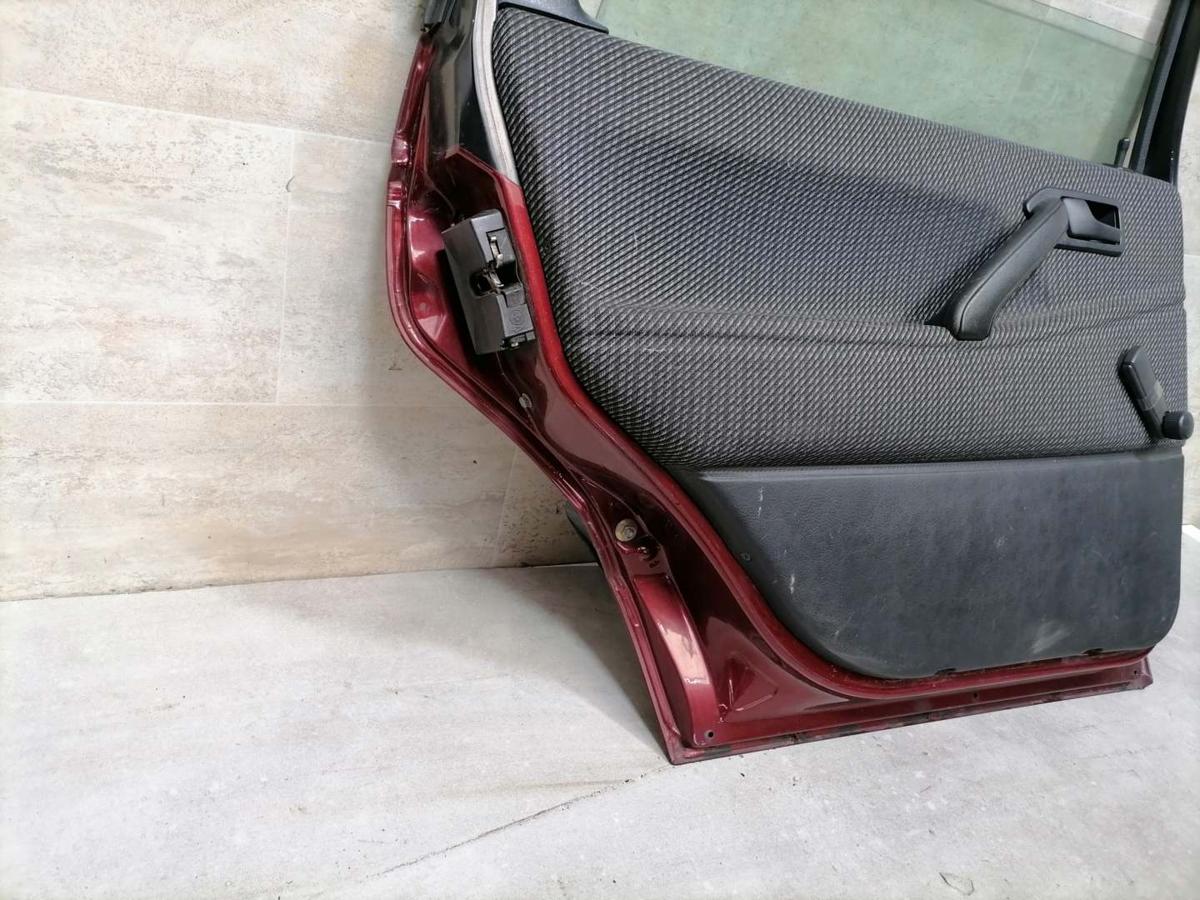 VW Passat 35I B3 original Tür hinten links Kombi Variant LC3T-Indianrot Bj.1992